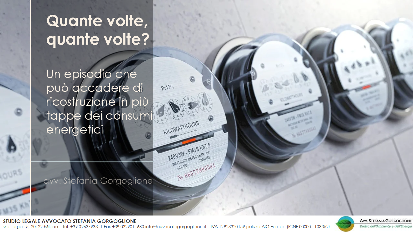 Quante volte, quante volte?