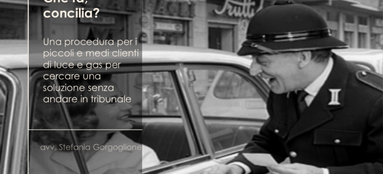 Che fa,concilia? Che fa,concilia?